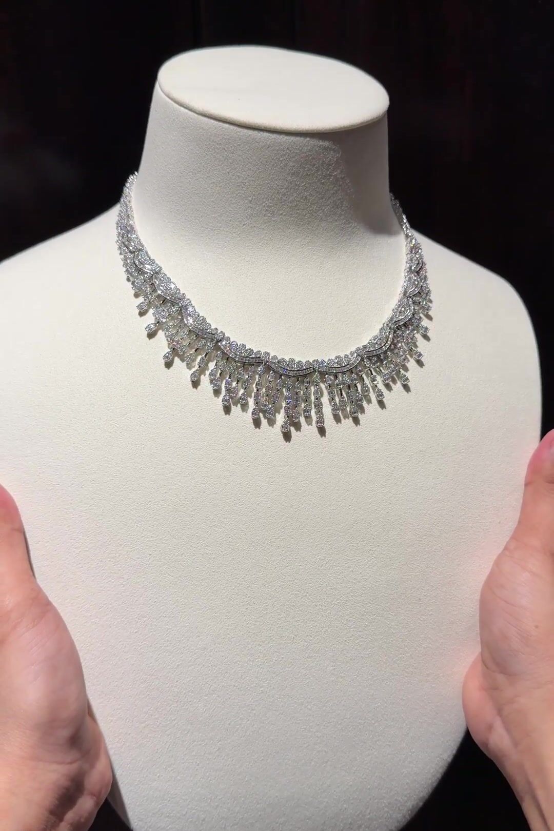 Inaya Crystal Diamante Necklace Set