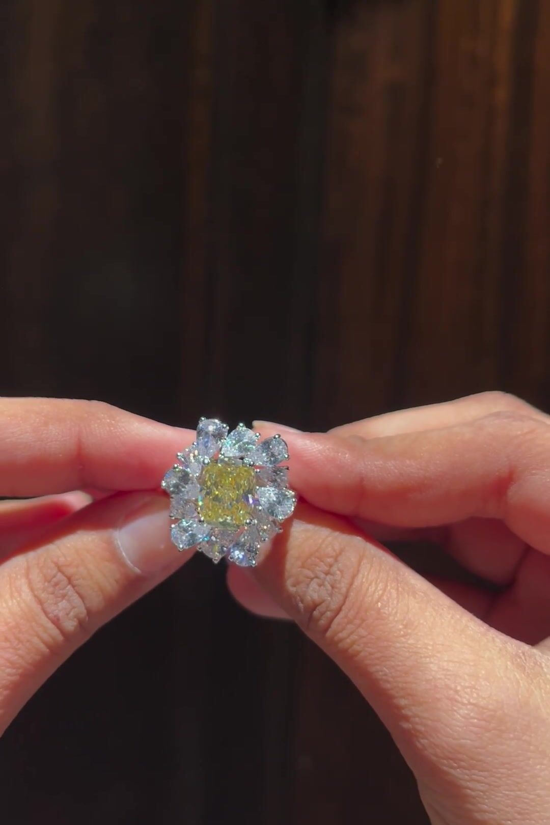Evelyn Yellow Sapphire Ring